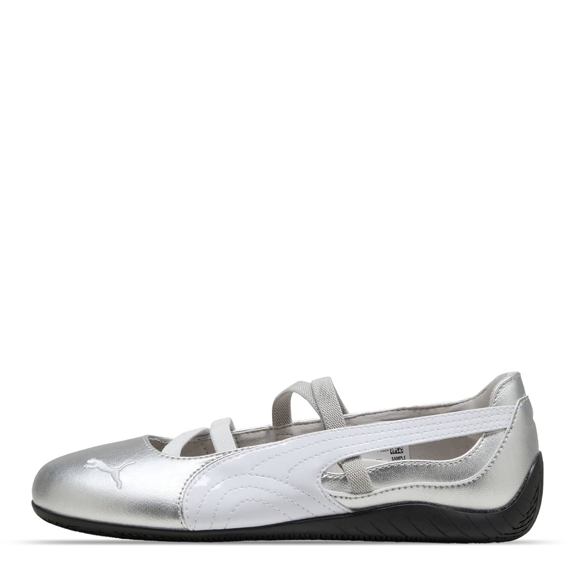 puma speed cat balerina plateado