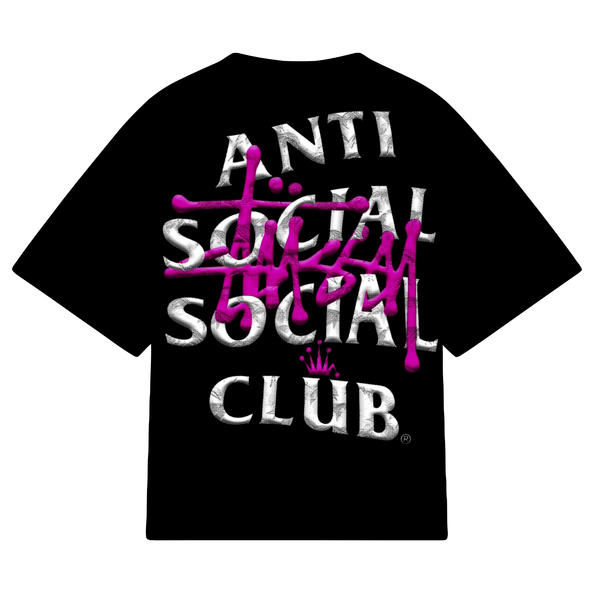 Antisocial social club x stussy