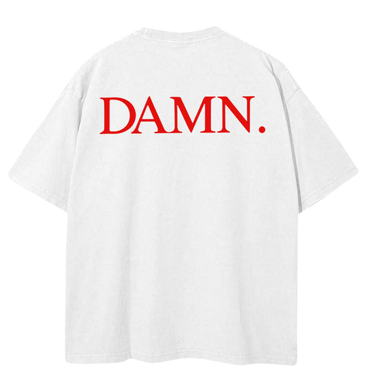 PLAYERA BLANCA DAMN