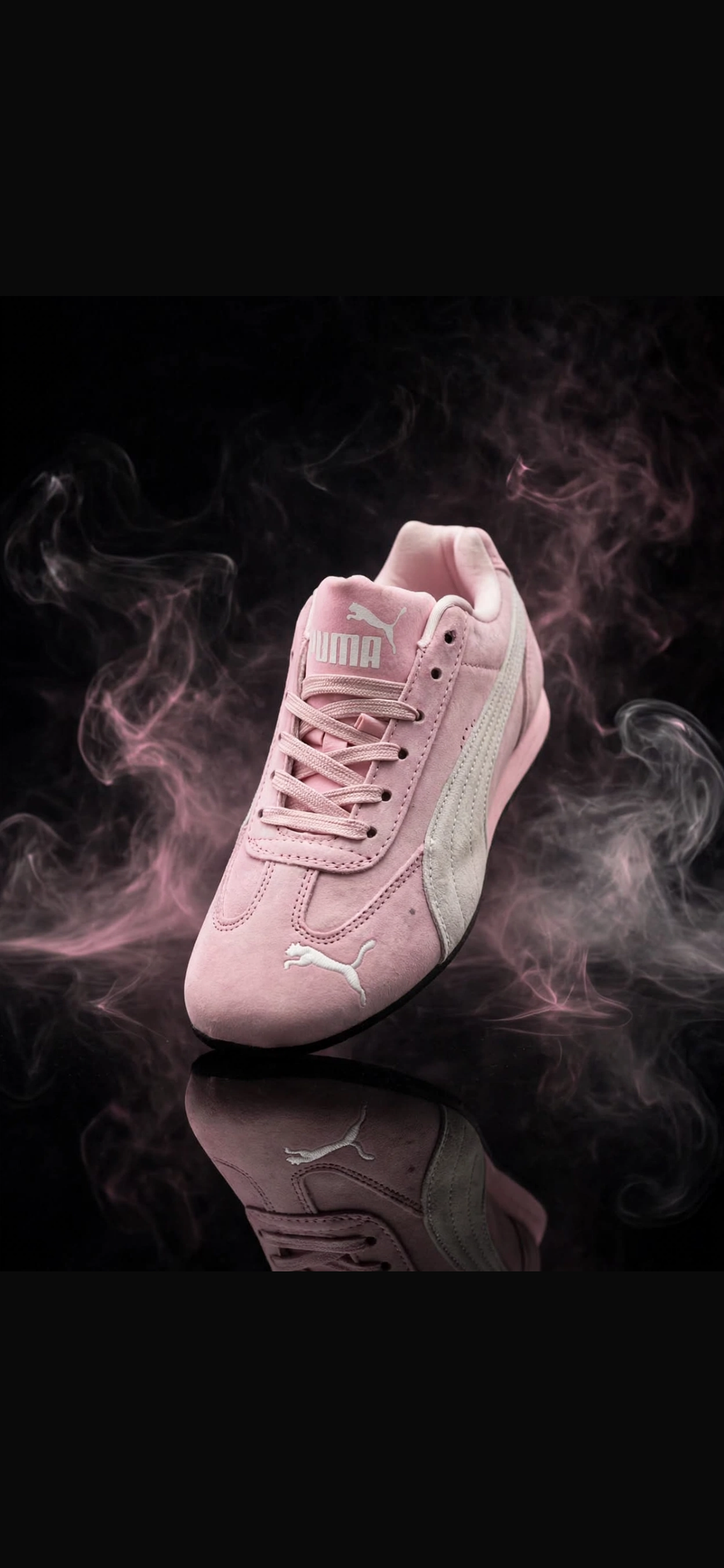 PUMA SPEED CAT  ROSA BLANCO