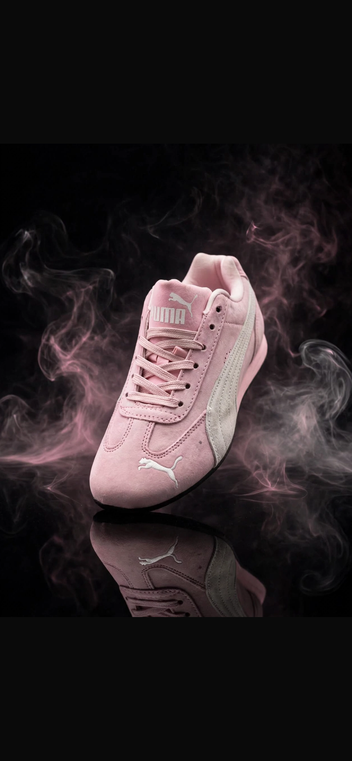 PUMA SPEED CAT  ROSA BLANCO