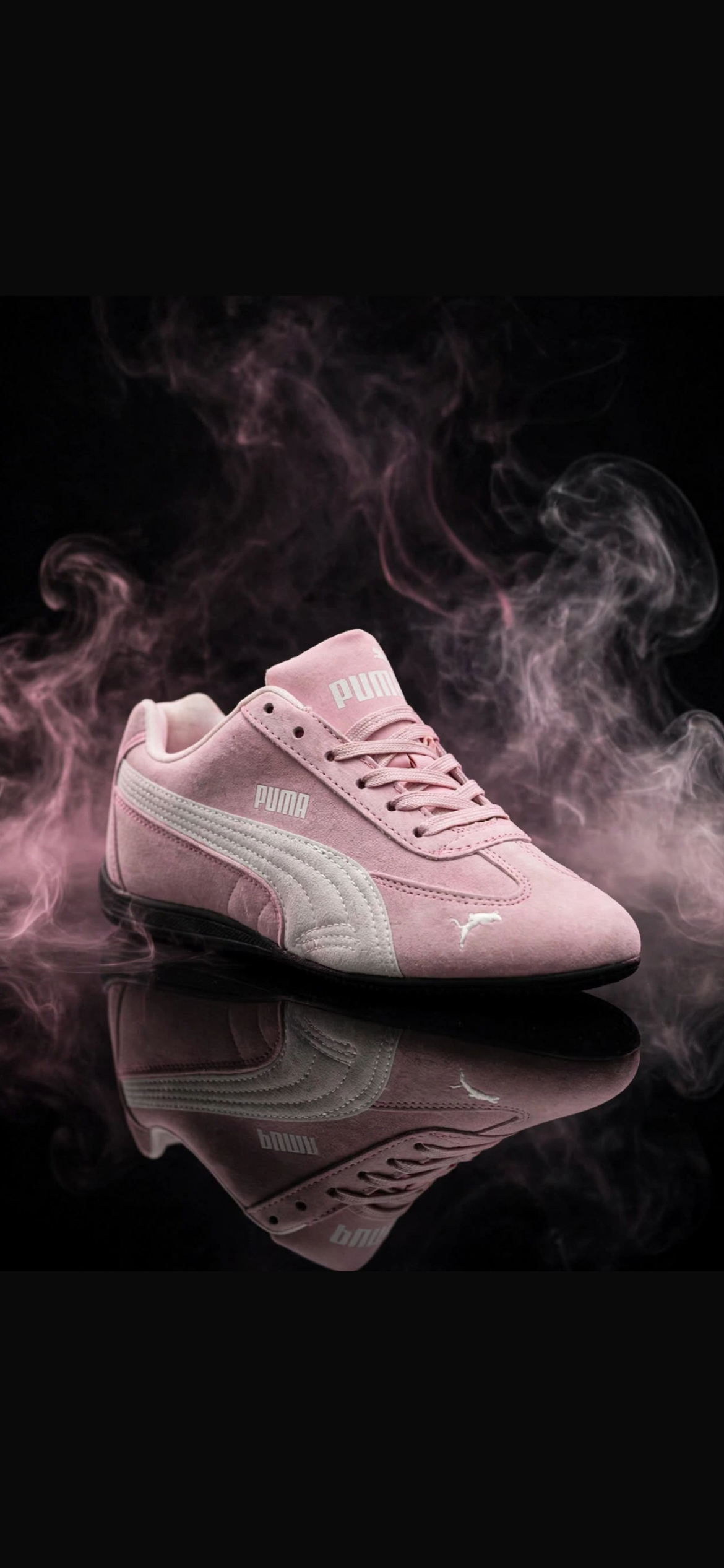 PUMA SPEED CAT  ROSA BLANCO