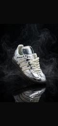 adidas samba plateado