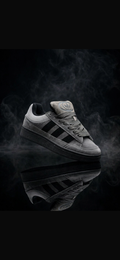 Adidas campus color negro y gris