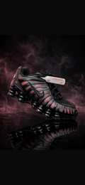 nike tn shox, camaleontici rojo