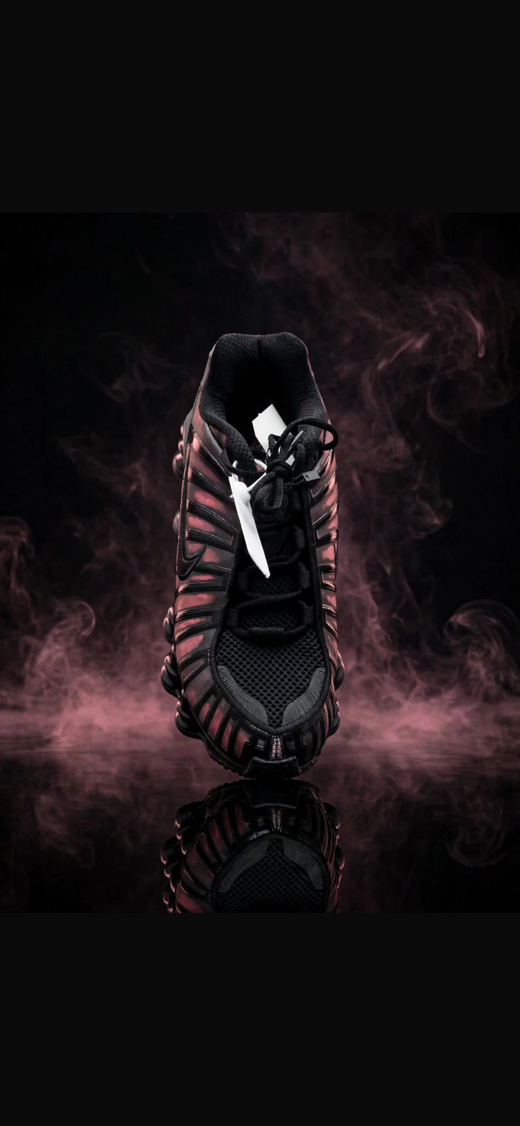nike tn shox, camaleontici rojo