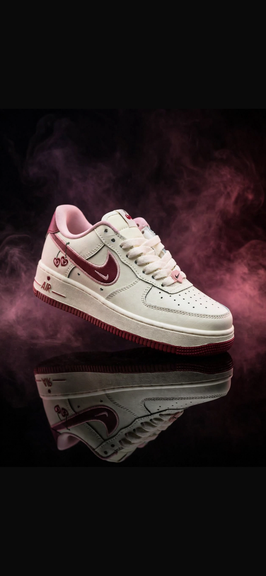 NIKE AIR FORCE 1 LOW VALENTINE'S DAY CHERRY