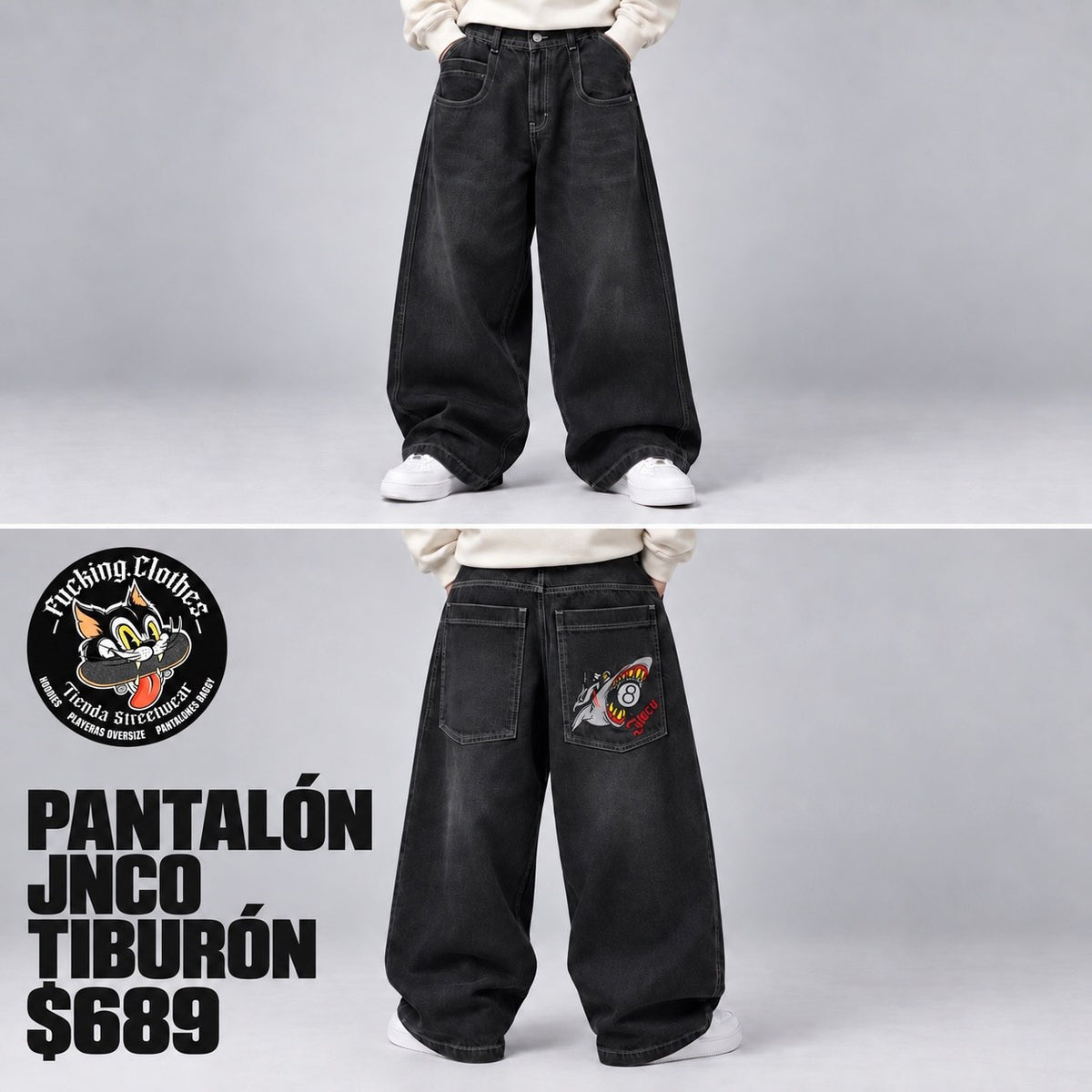 JNCO SHARK DARK
