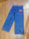 Bordado JNCO Corona, corte baggy/wide-leg