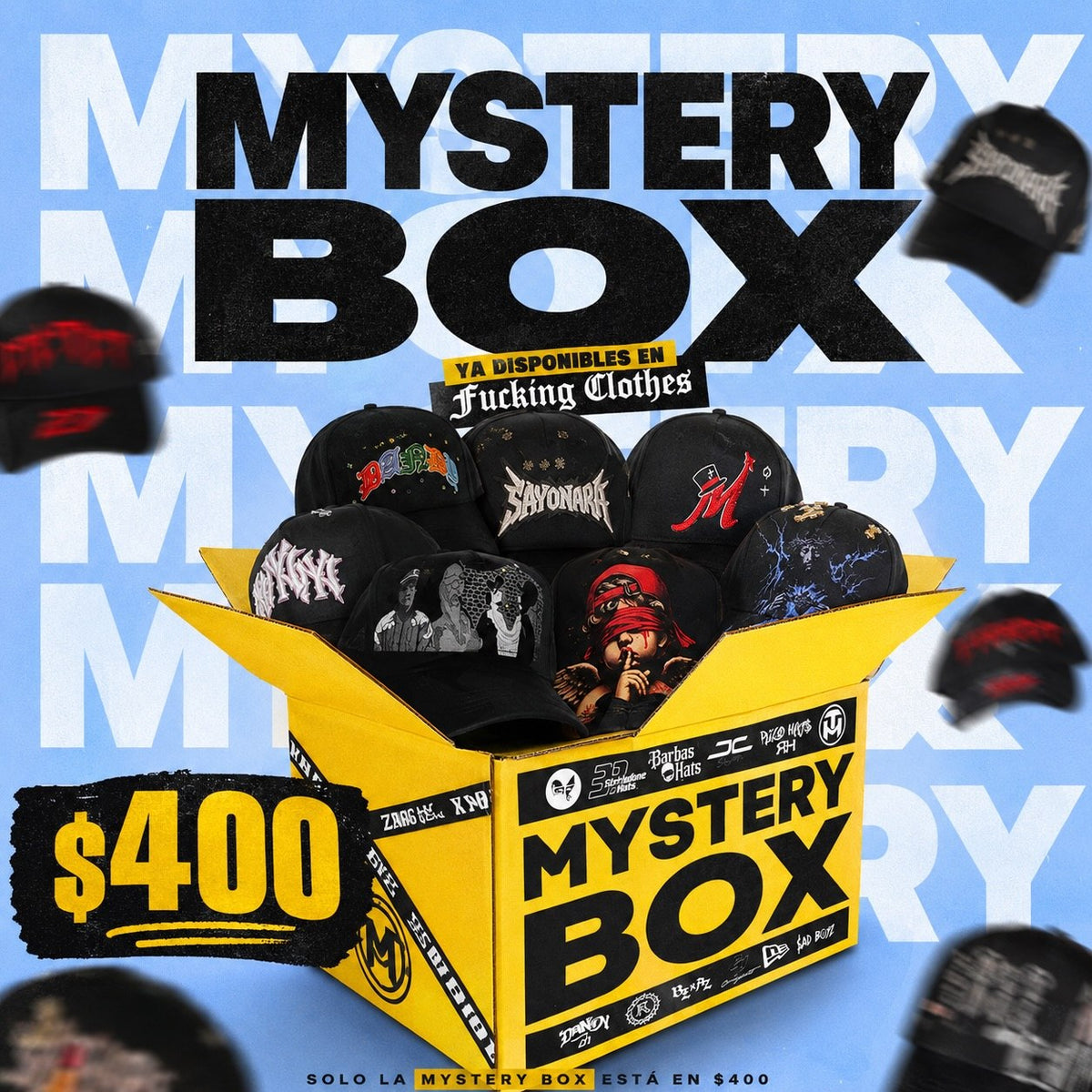 MISTERY BOX GORRAS