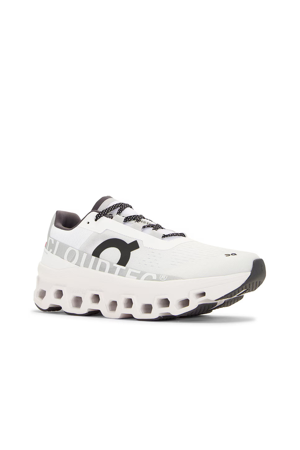 on cloud running blanco negro