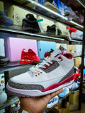 TENIS AIR JORDAN 3 FIRE RED