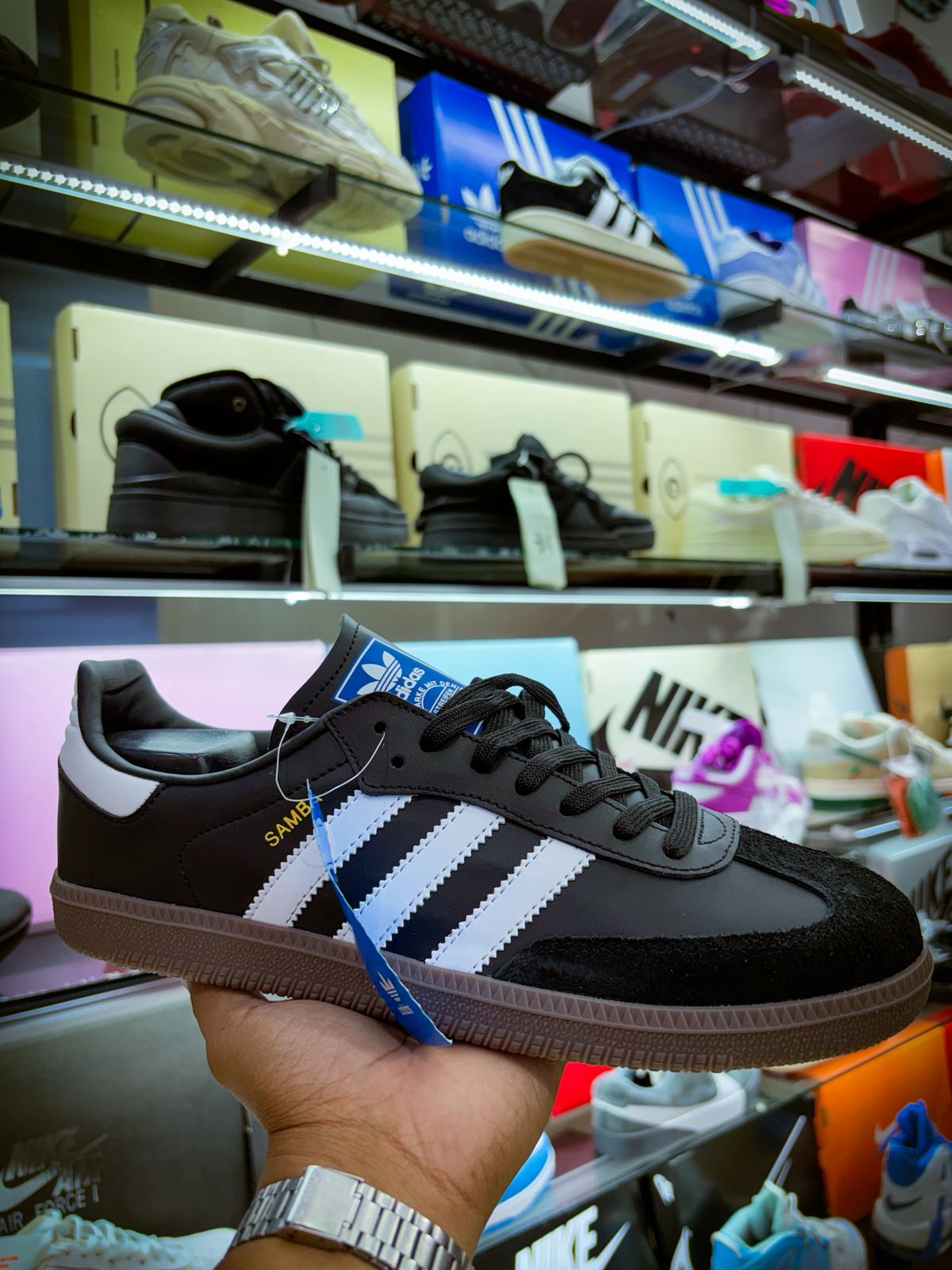 TENIS ADIDAS SAMBA NEGROS