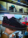 TENIS DC SHOES COURT GRAFFIK NEGROS Y ROJO