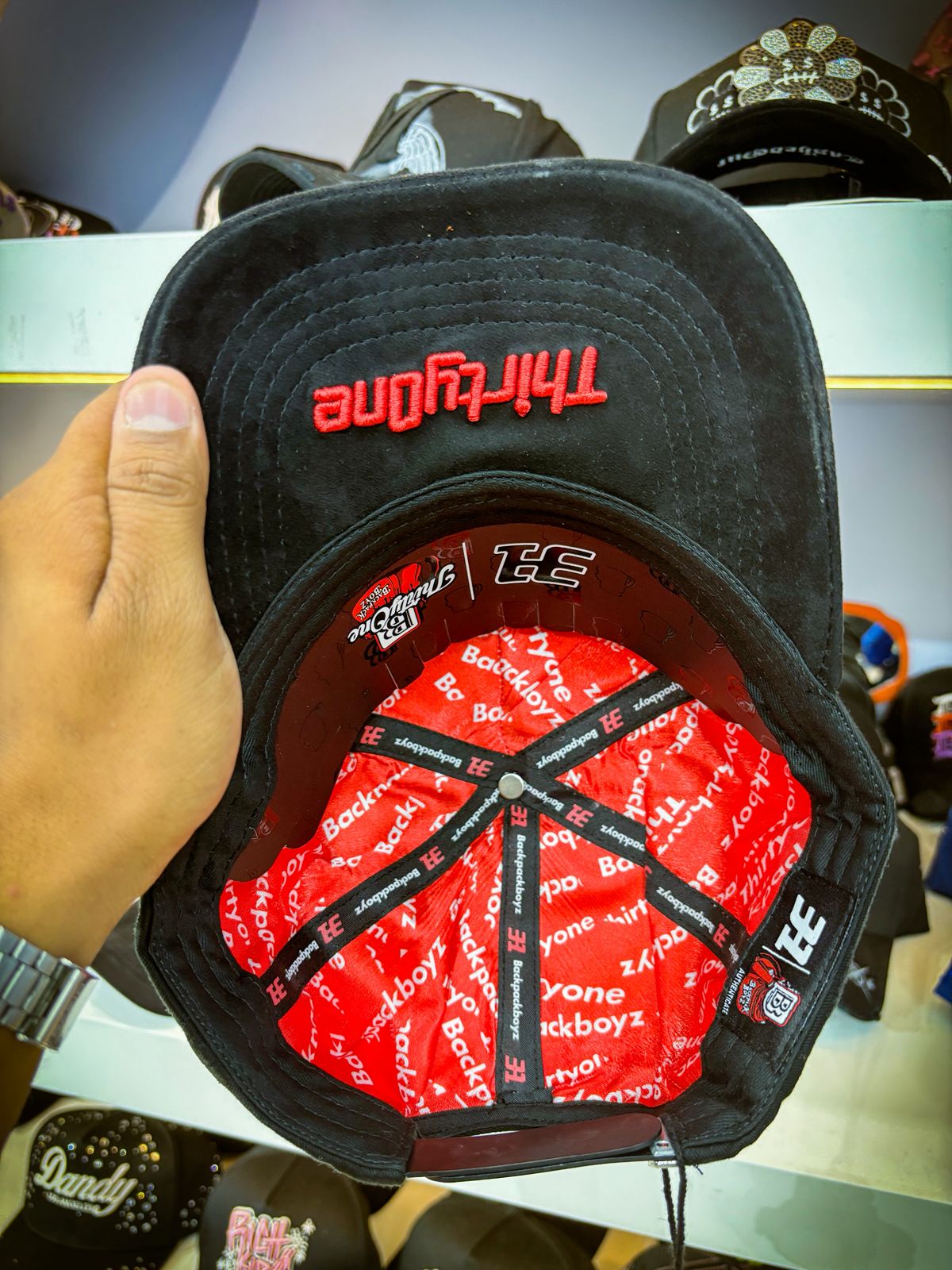 GORRA 31 HATS X BACKPACK BOYZ
