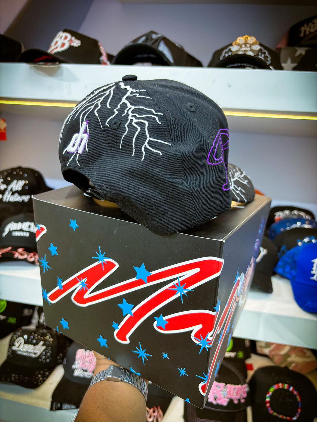 GORRA DANDY HATS PURPLE STORM LOS ANGELES