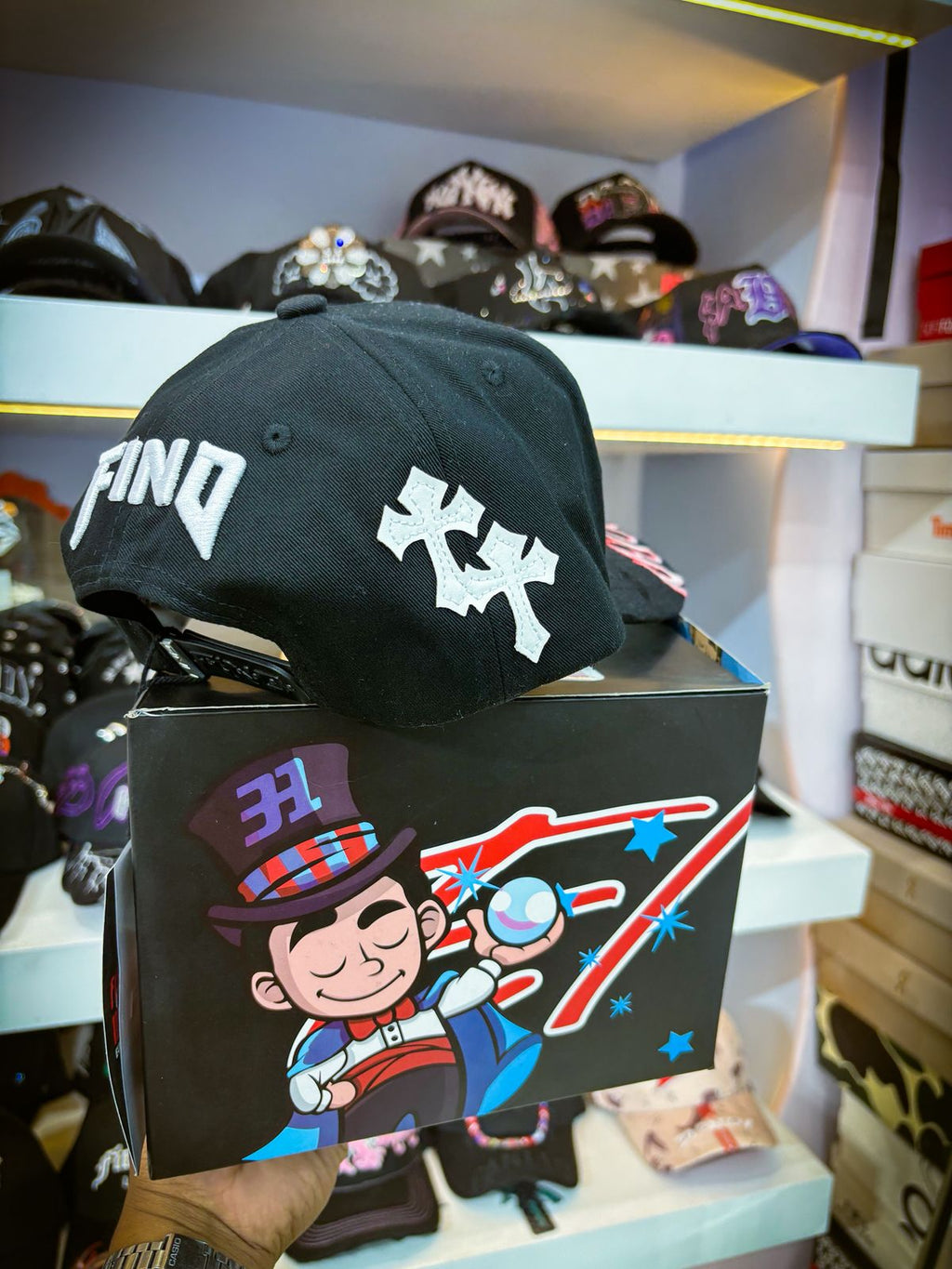 GORRA RANCIG CLUB LONDON GALLO FINO