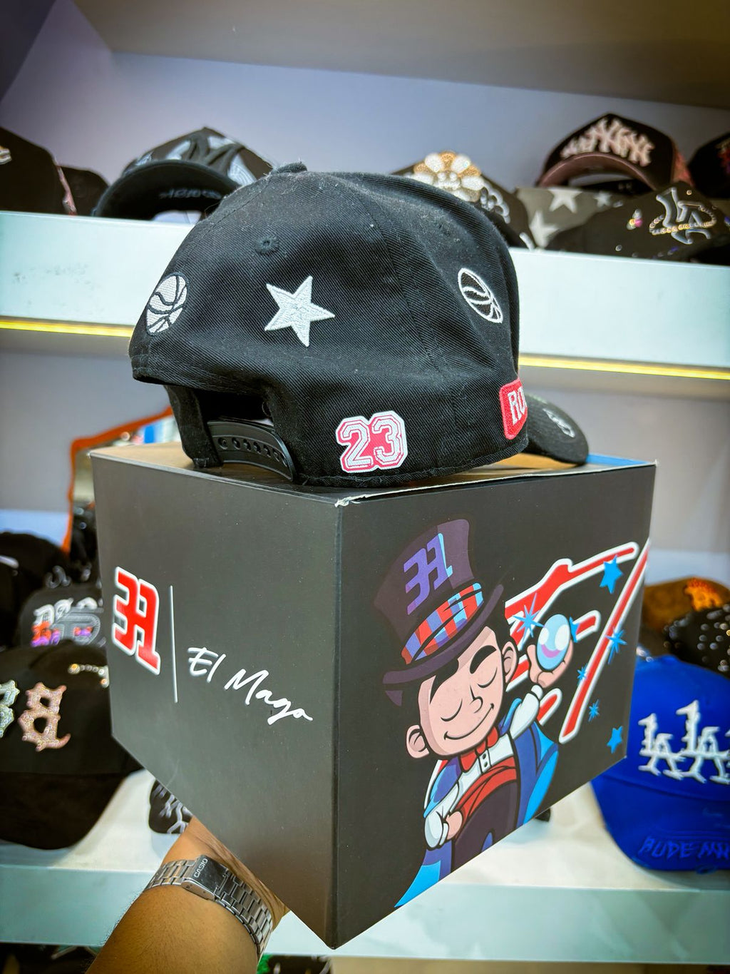 GORRA ROOKIES STICKERS