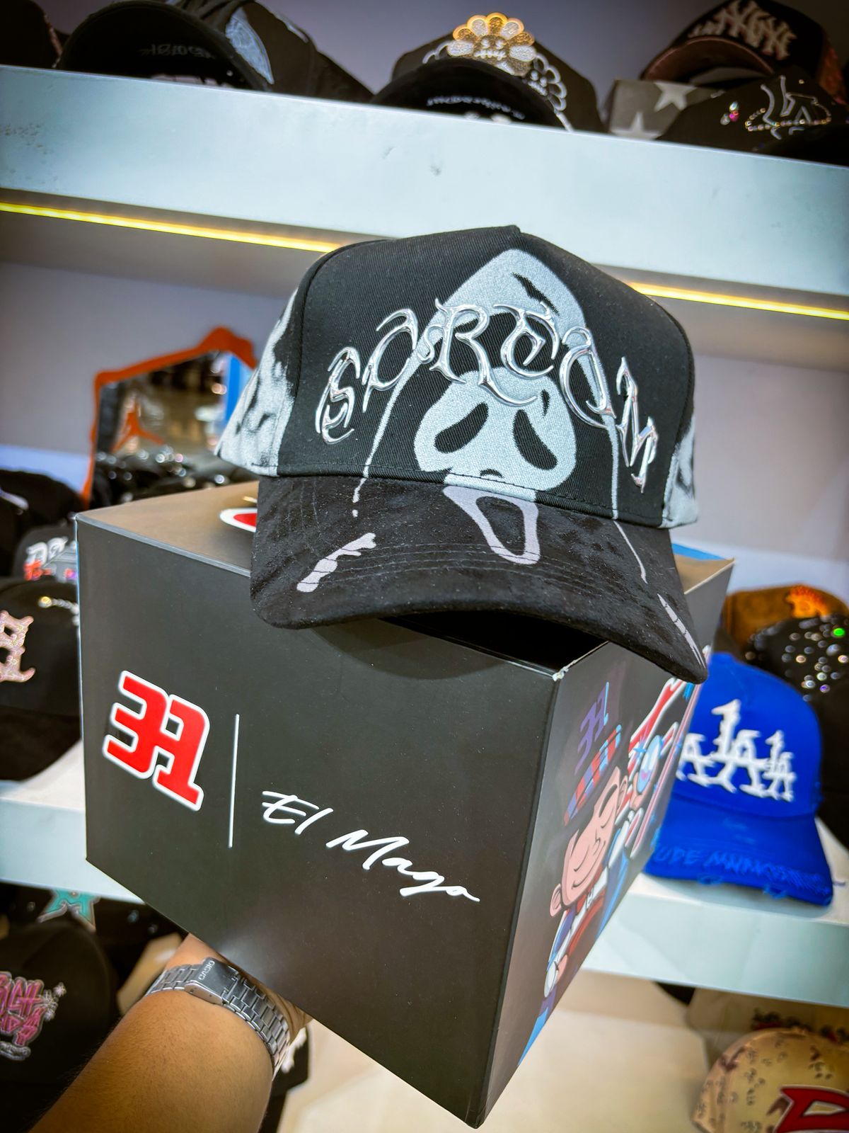 GORRA BARBAS HATS SCREAM