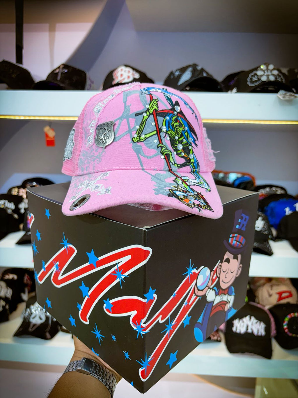 GORRA ED HARDY CALAVERA