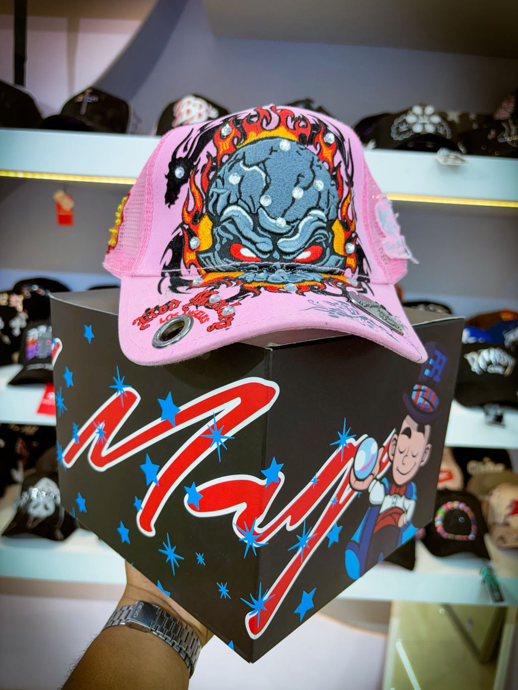 GORRA ED HARDY CALAVERA