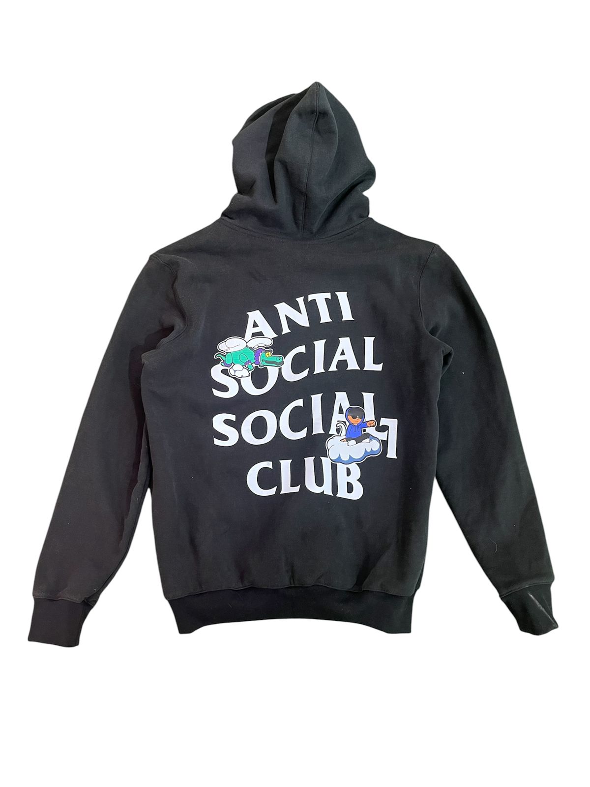 HOODIE ANTI SOCIAL CLUB LETRAS BLANCAS