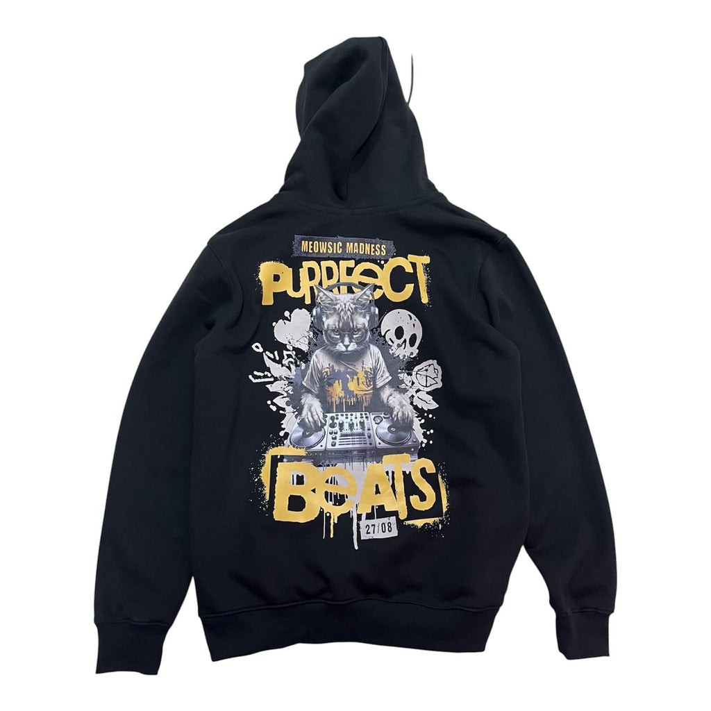 HOODIE MEOWSIC MADNESS PURRFECT BEATS