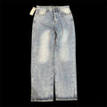 PANTALON  BULBO JEANS CON DIAMANTES