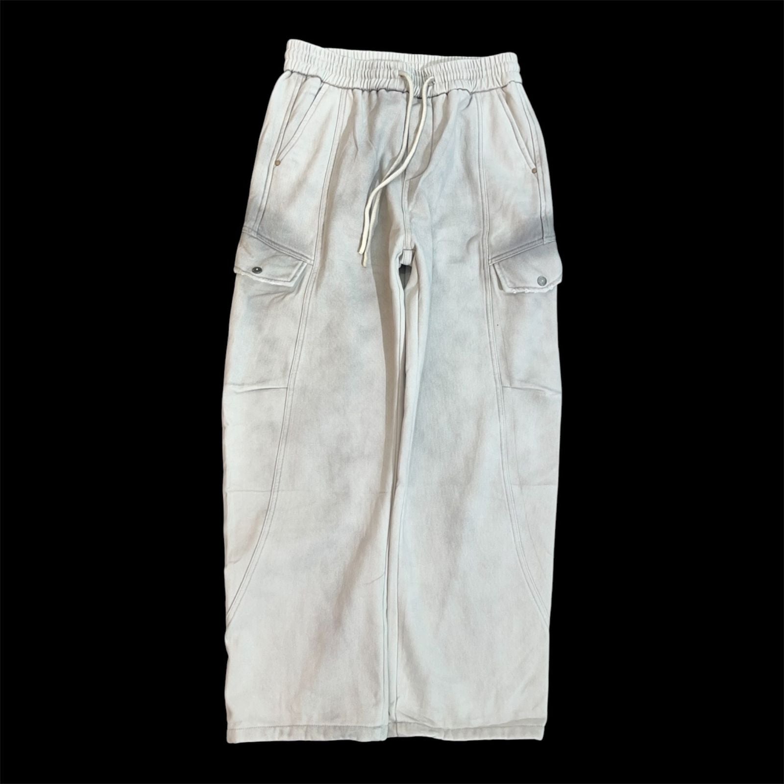 PANTALON TIPOS PANS ESTILO BAGGY COLOR BLANCO