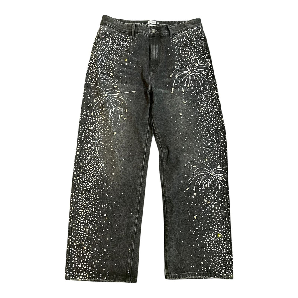 PANTALON OVERIS BAGGY APERLADO