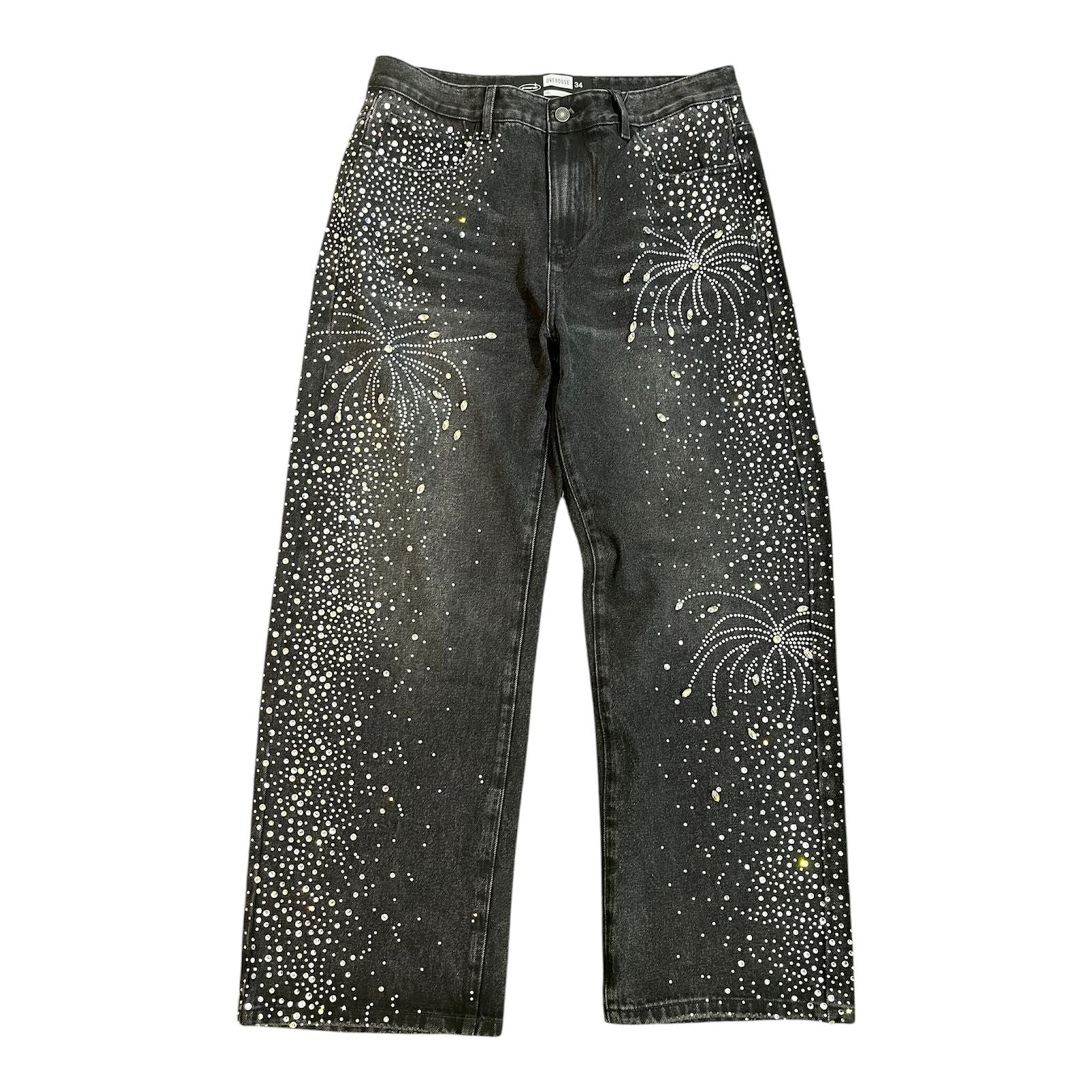 PANTALON OVERIS BAGGY APERLADO