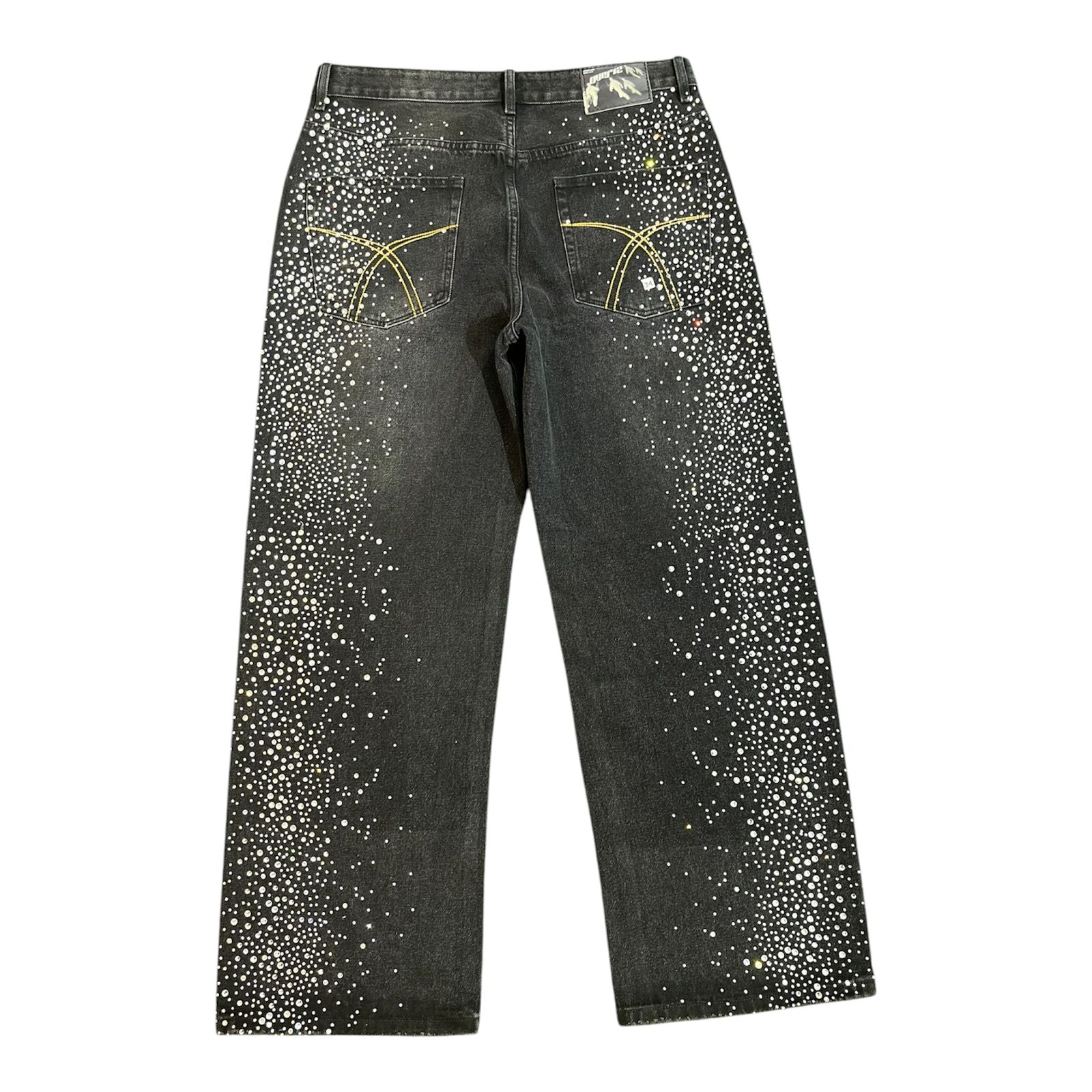 PANTALON OVERIS BAGGY APERLADO