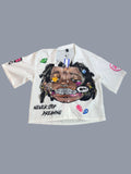 CAMISA BOXY MANGA CORTA