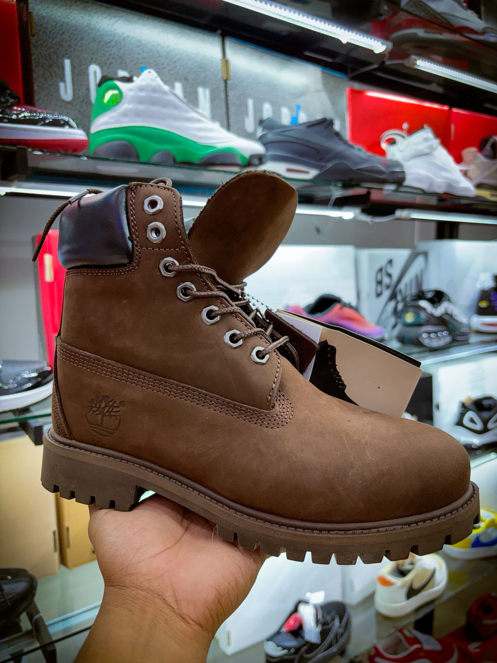 BOTAS TIMBERLAND COLOR CAFE