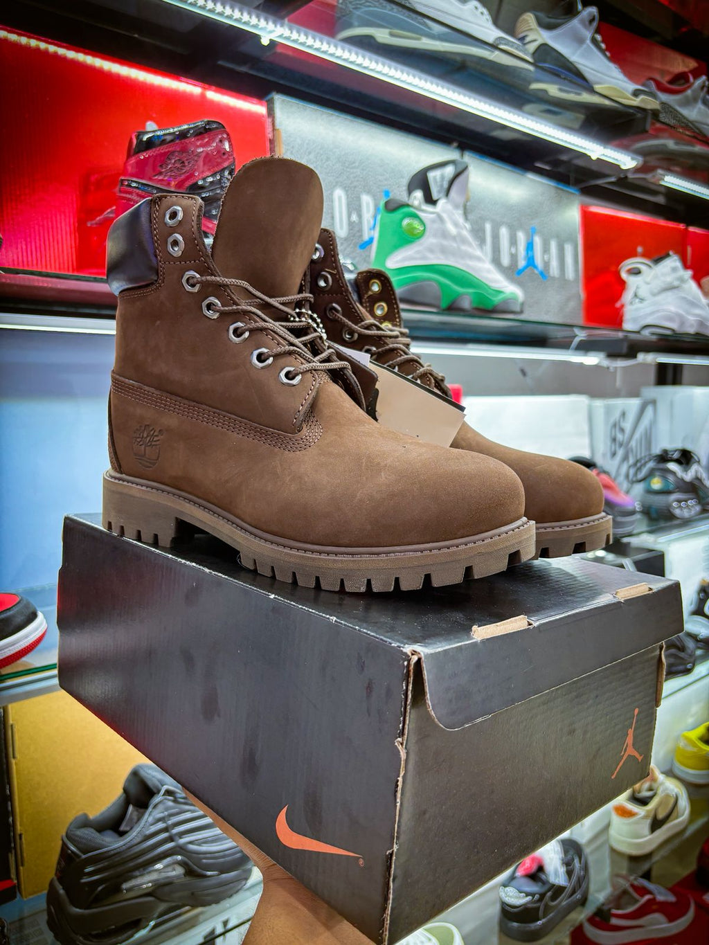 BOTAS TIMBERLAND COLOR CAFE