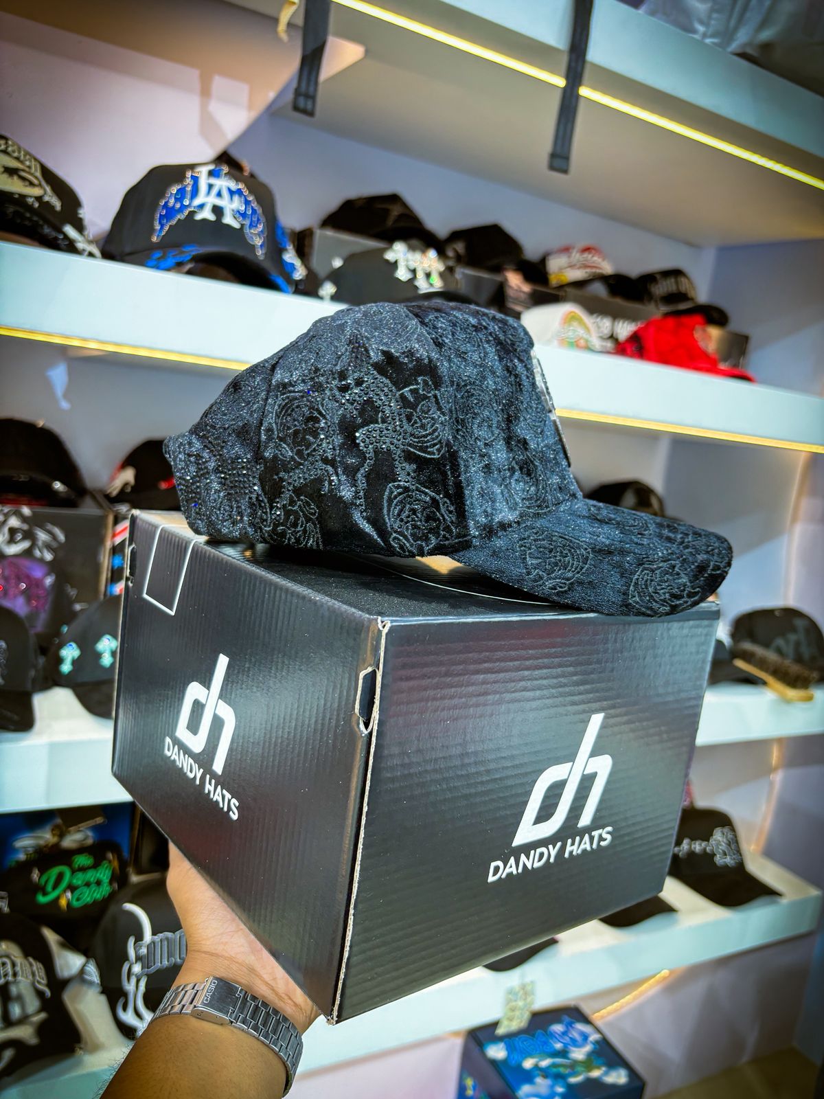 GORRA CHICKY HAT DANDY HATS NEGRO (Copia)