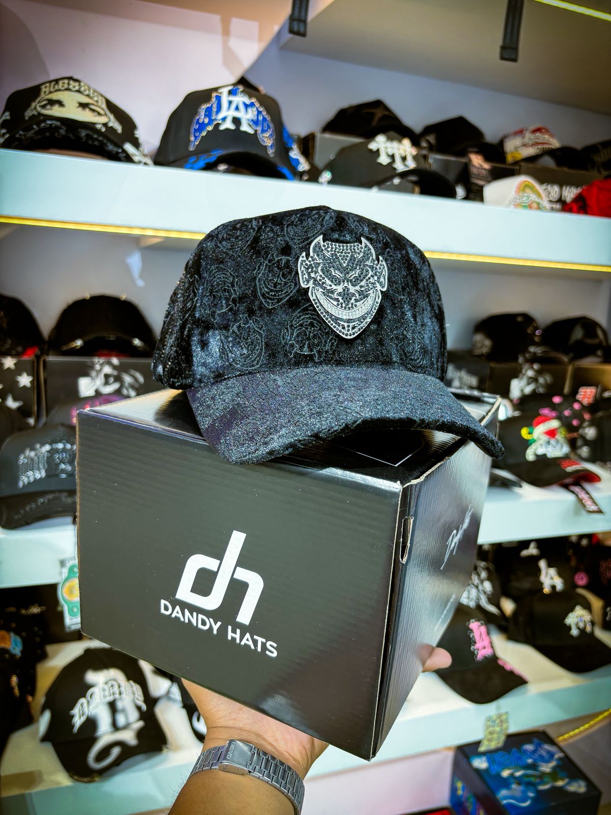GORRA CHICKY HAT DANDY HATS NEGRO (Copia)