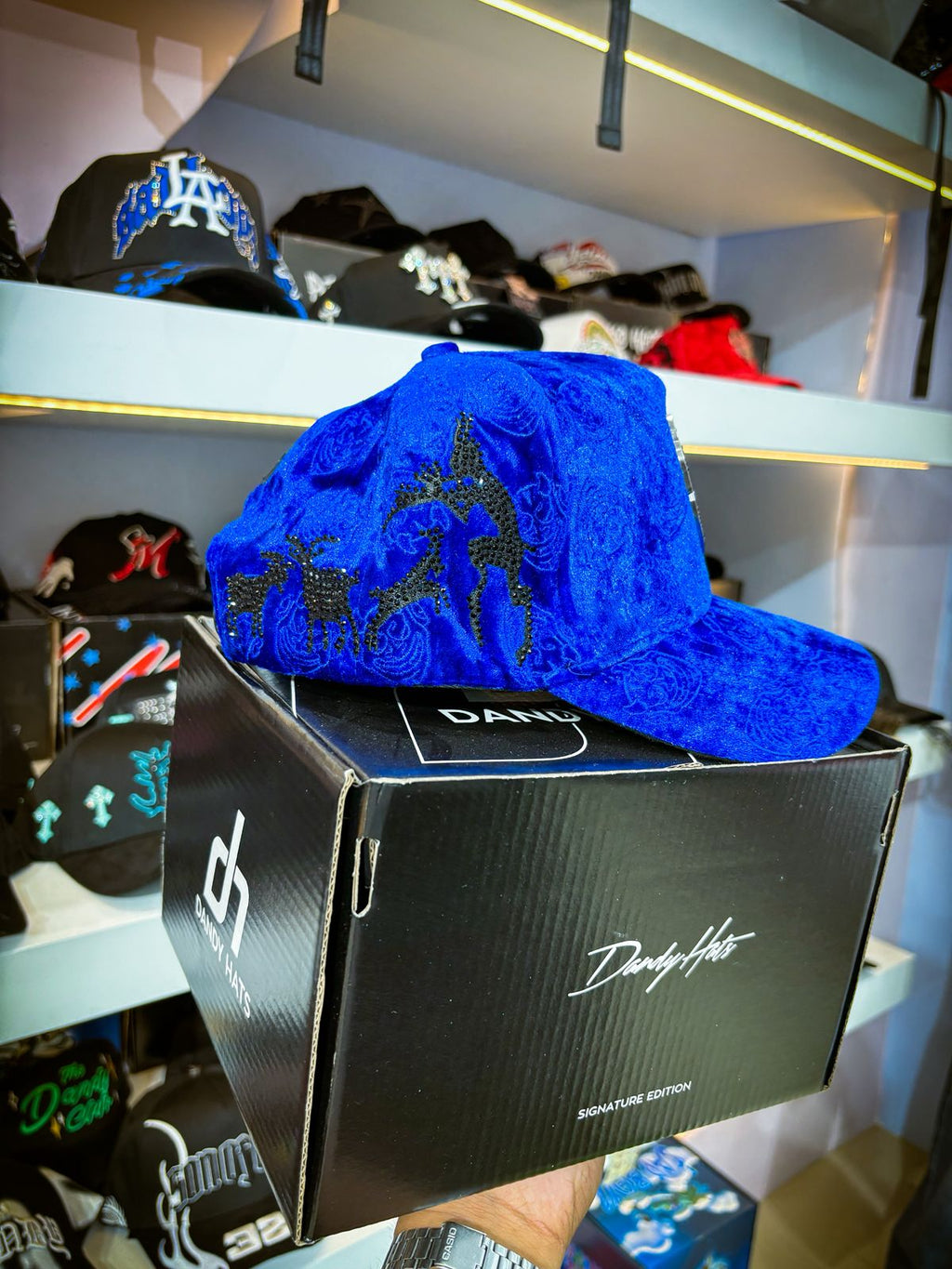 GORRA CHICKY HAT DANDY HATS AZUL