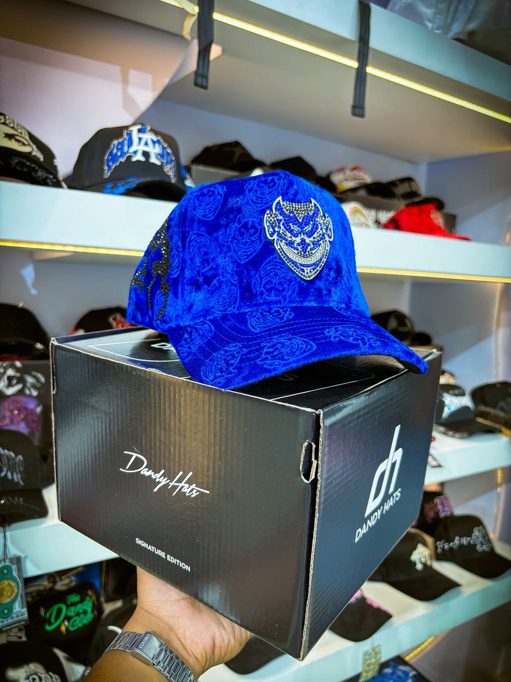 GORRA CHICKY HAT DANDY HATS AZUL