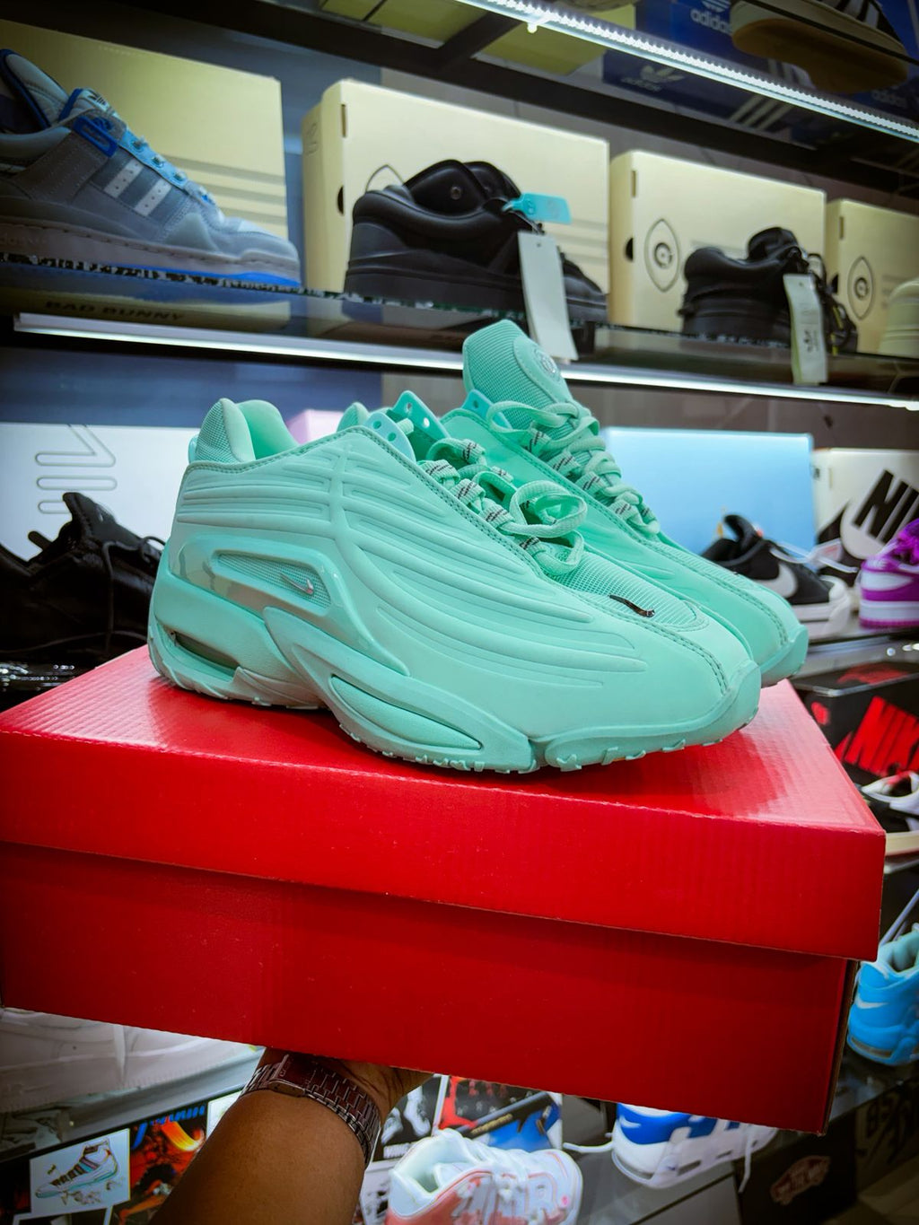 TENIS NIKE HOT STEP 2 DRAKE NOCTA MINT FOAM