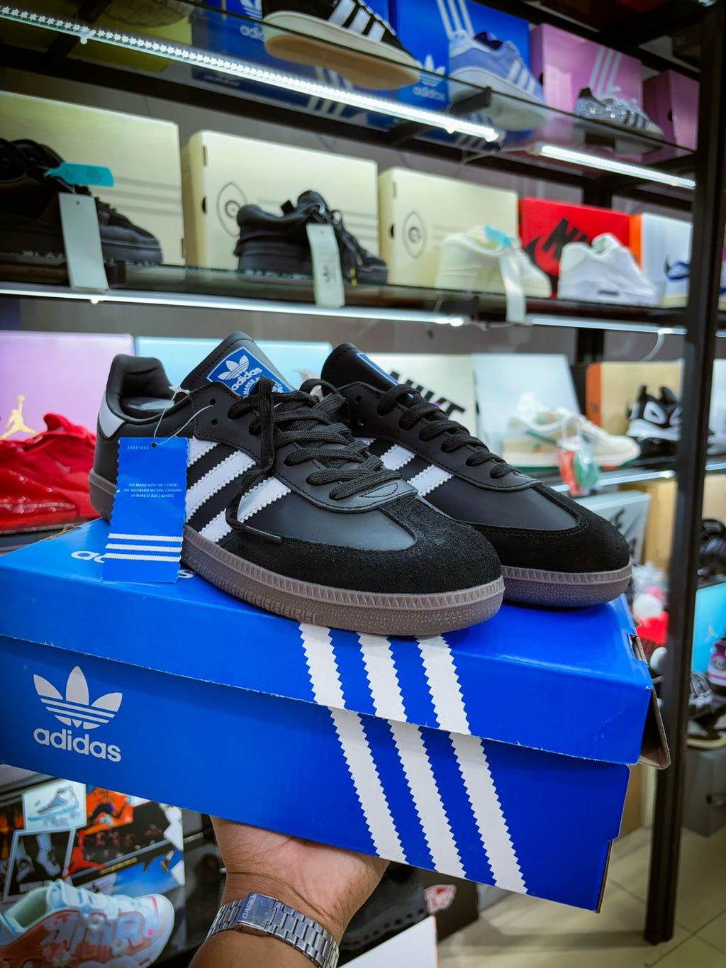 TENIS ADIDAS SAMBA NEGROS