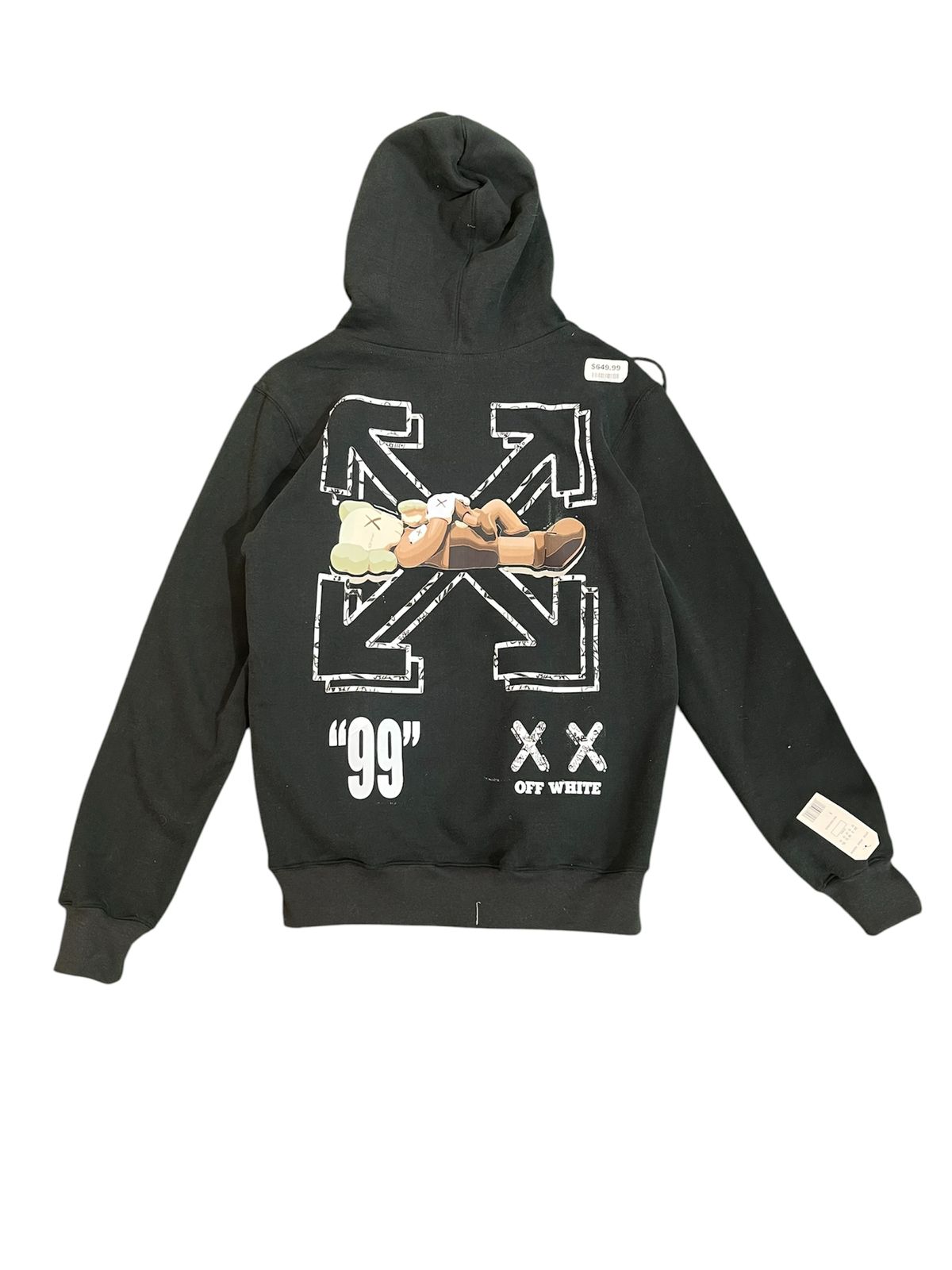 HOODIE OFF-WHITE KAWS SIZE