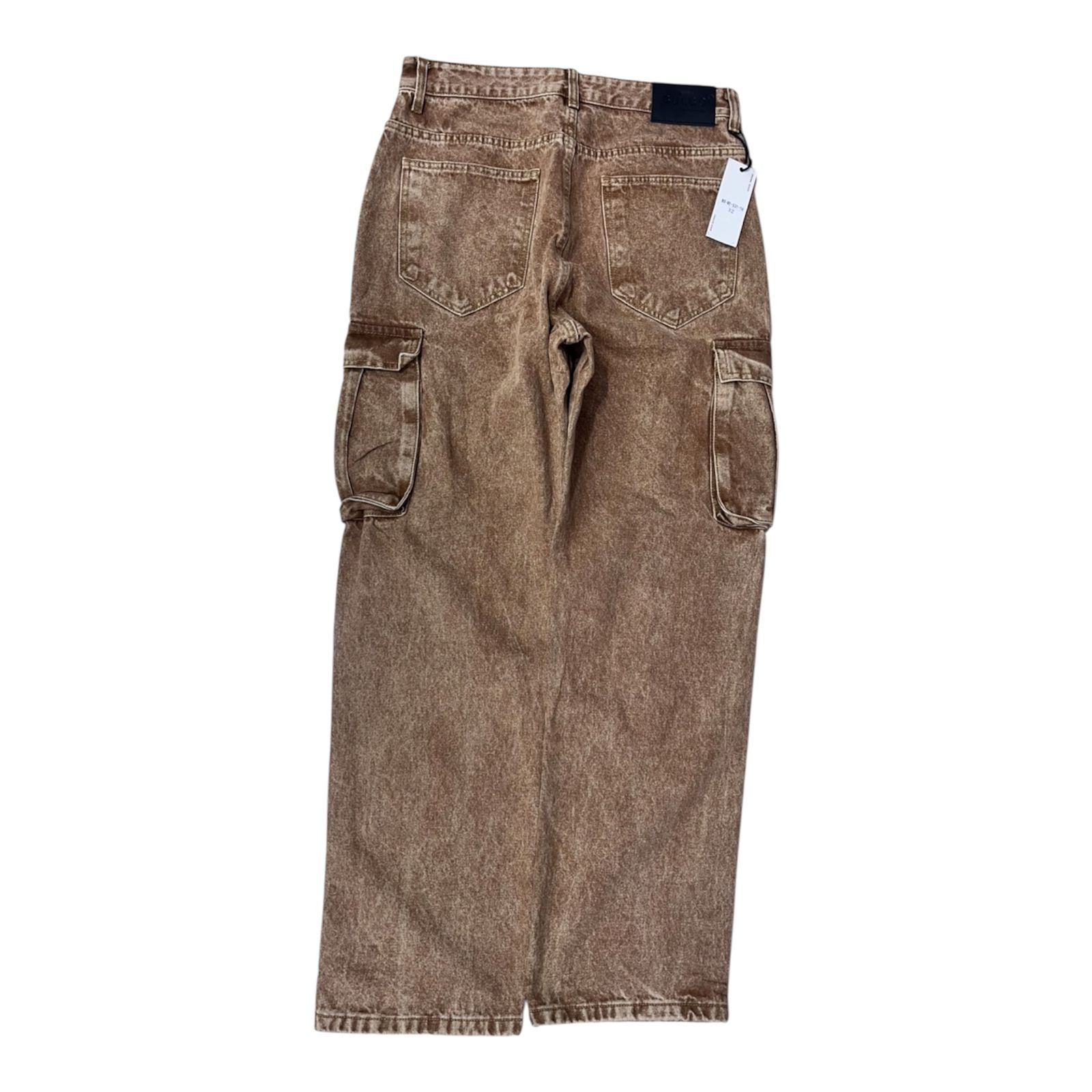 PANTALON CARGO COLOR CAFE
