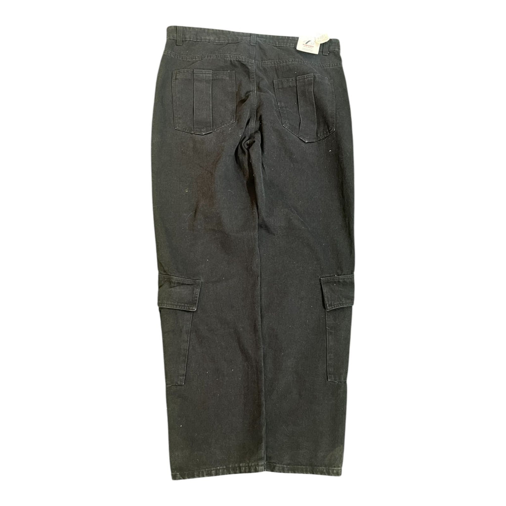 PANTALON CARGO COLOR NEGRO