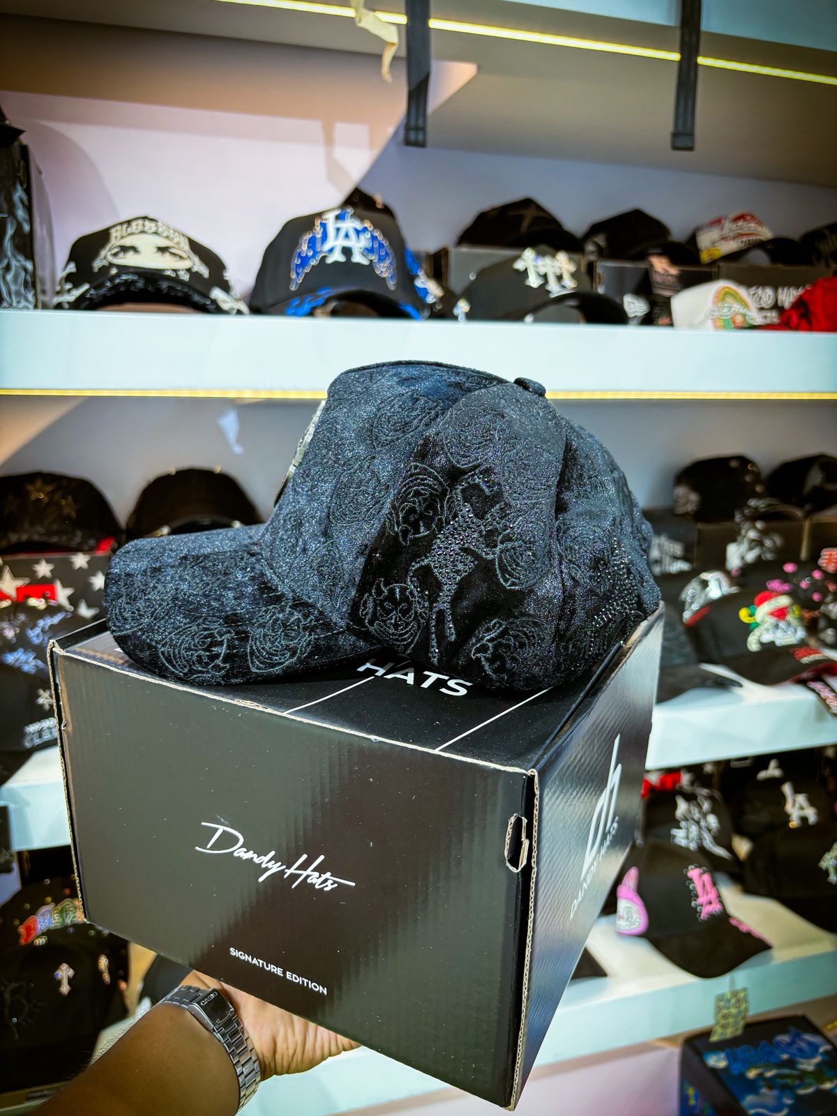 GORRA CHICKY HAT DANDY HATS NEGRO (Copia)