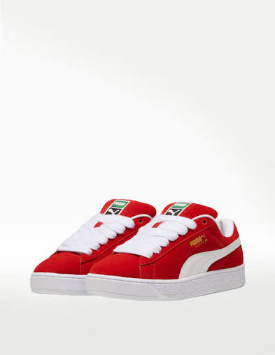 puma suede xl rojo