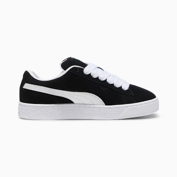 puma suede xl negro blanco