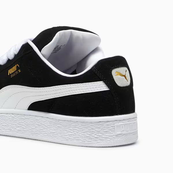 puma suede xl negro blanco